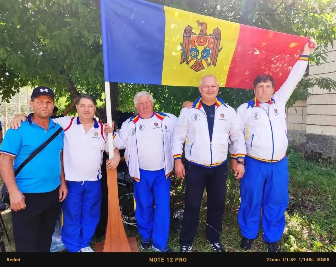 Echipa de veterani la competiție